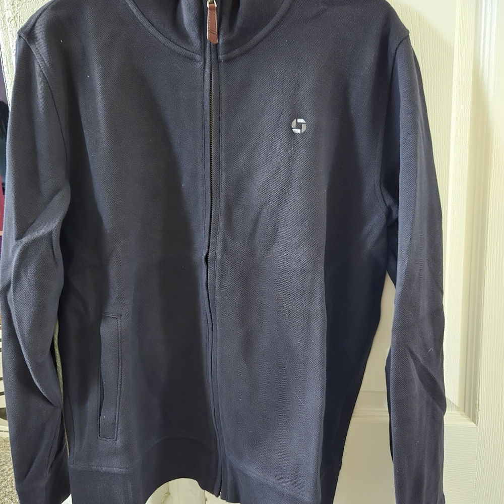 Men's Chase Navy Zip Up Jacket